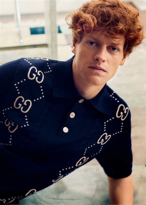 jannik sinner in gucci